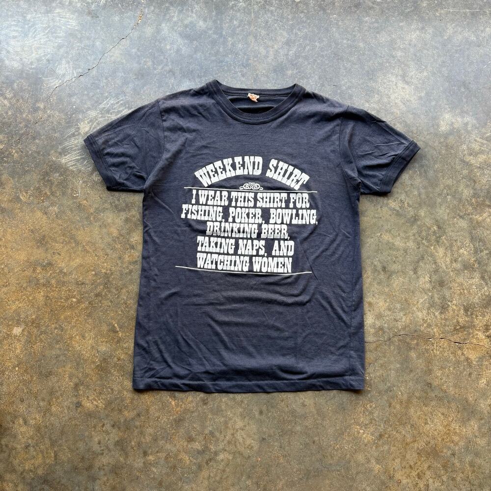 Crazy Vintage Drinking Beer‎ Watching Women Ringer Tee